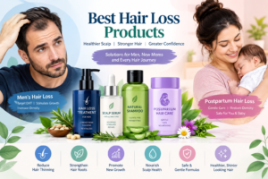 Best hair loss products for men and postpartum hair care