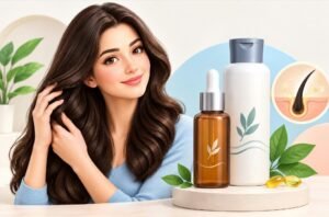 Nioxin hair loss treatment for thinning and weak hair.